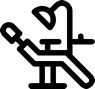 Decorative - Dental chair icon