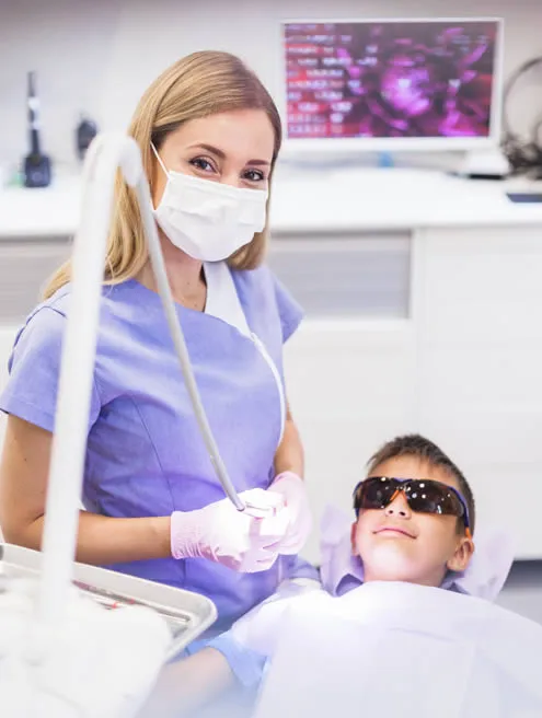 Dental hygiene visit at William H. Smythe DMD