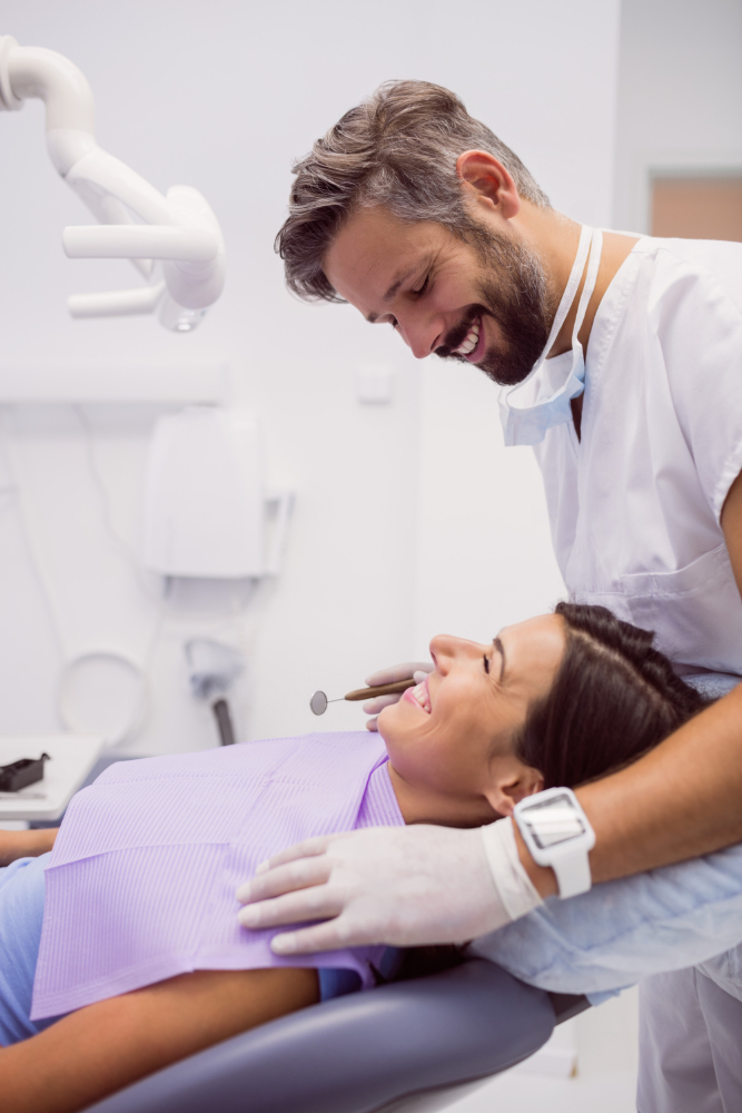 Oral cancer screening at William H. Smythe DMD