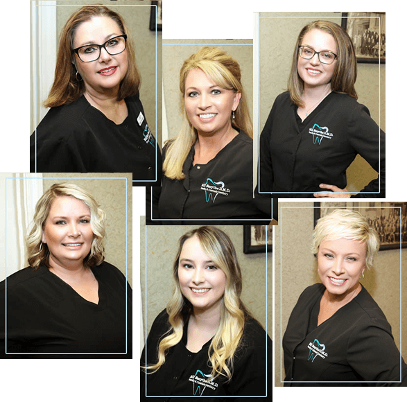 6 members of the Louisville dental team